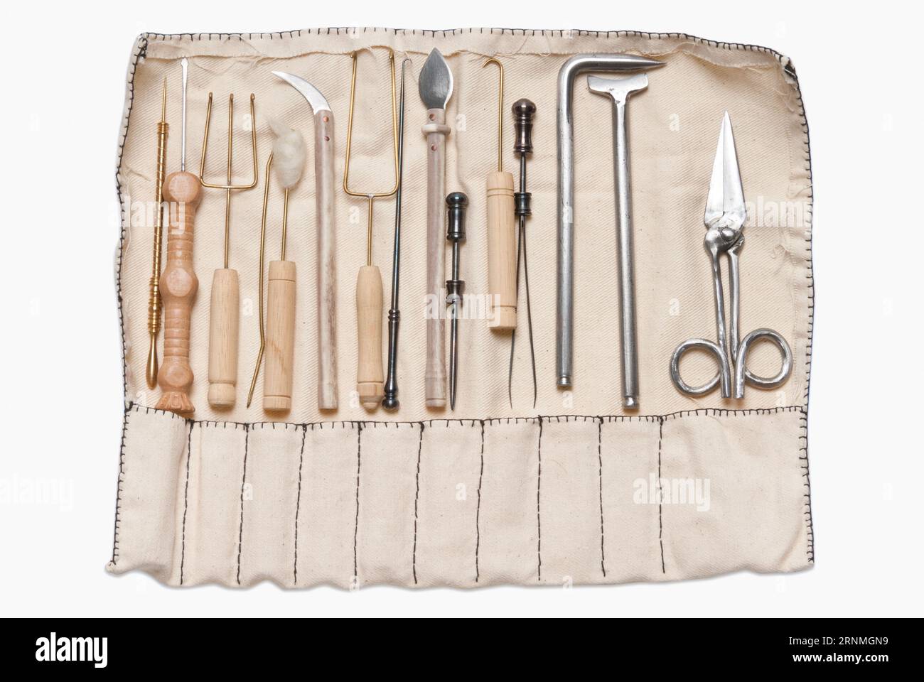 Ophthalmic and E.N.T Medieval Medical Instruments Stock Photo