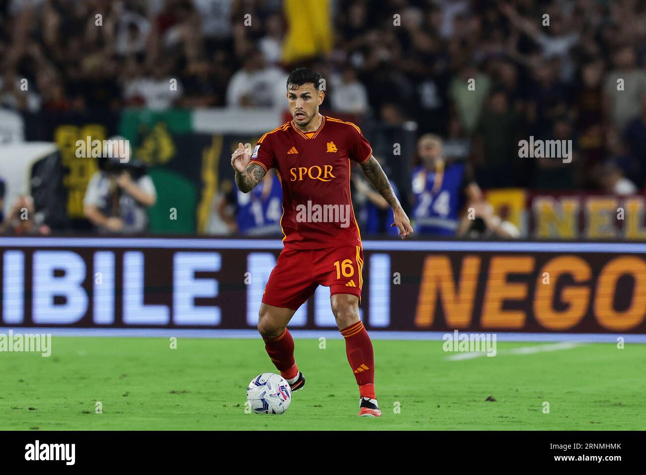 Leandro Paredes Roma Controls Ball During Editorial Stock Photo - Stock  Image