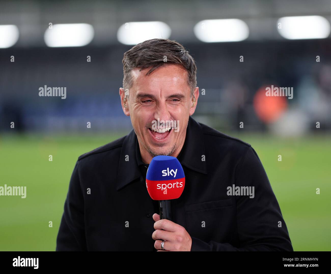 Luton, UK. 1st Sep, 2023. Gary Neville during the Premier League match