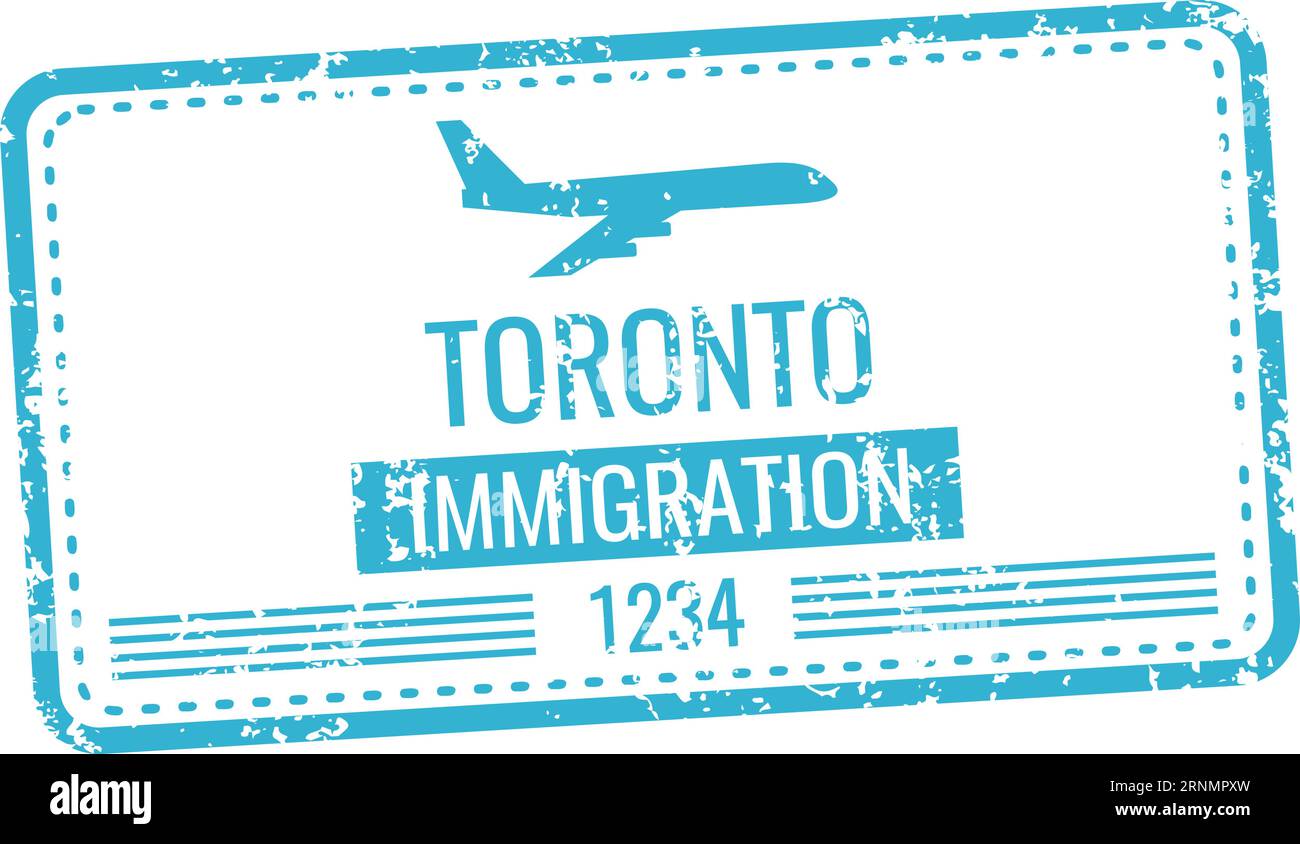 Immigration stamp. International visa sign. Air travel Stock Vector ...