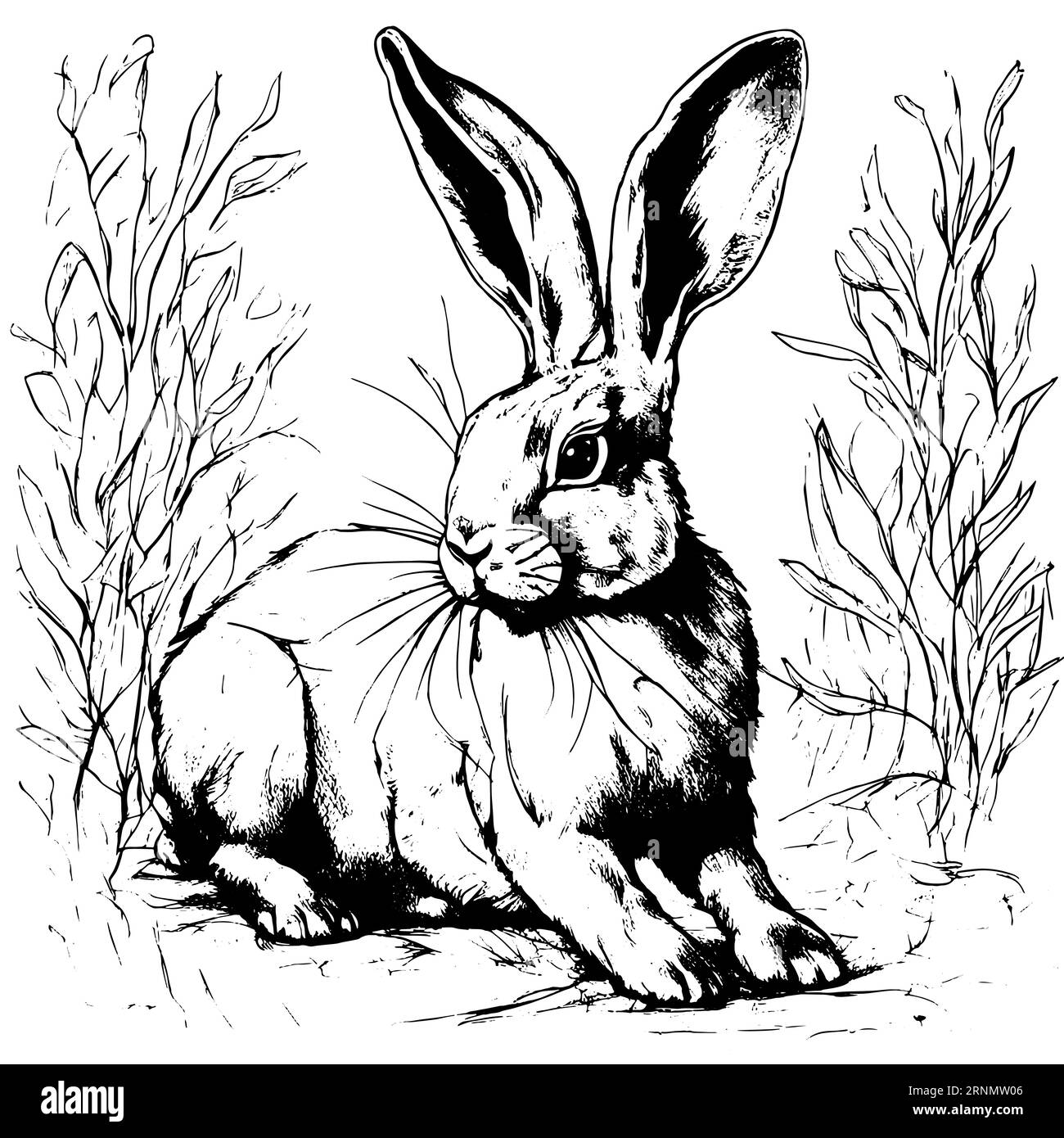 White Rabbit Tattoo Designs
