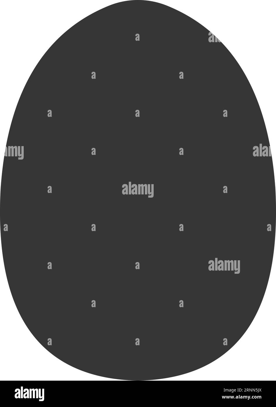 Egg shape template hand, drawing Easter shape, bird egg reptiles Stock