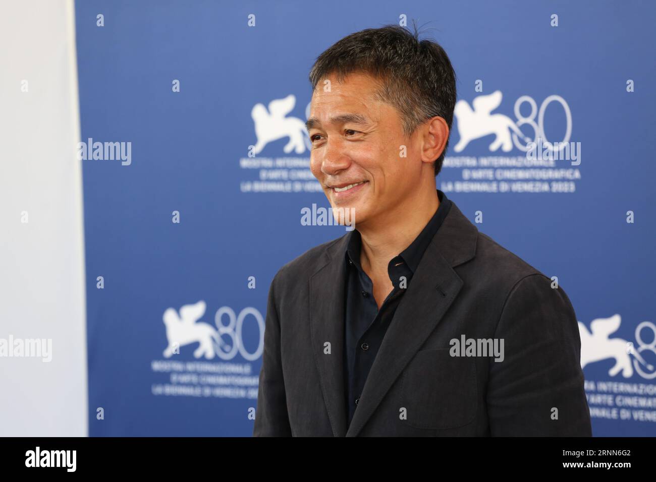 Venice, Italy, 2nd September, 2023. Photocall for Tony Leung Chiu-wai ahead of recieving the Golden Lion for Lifetime Achievement 2023 at the 80th Venice International Film Festival. Photo Credit: Doreen Kennedy / Alamy Live News. Stock Photo