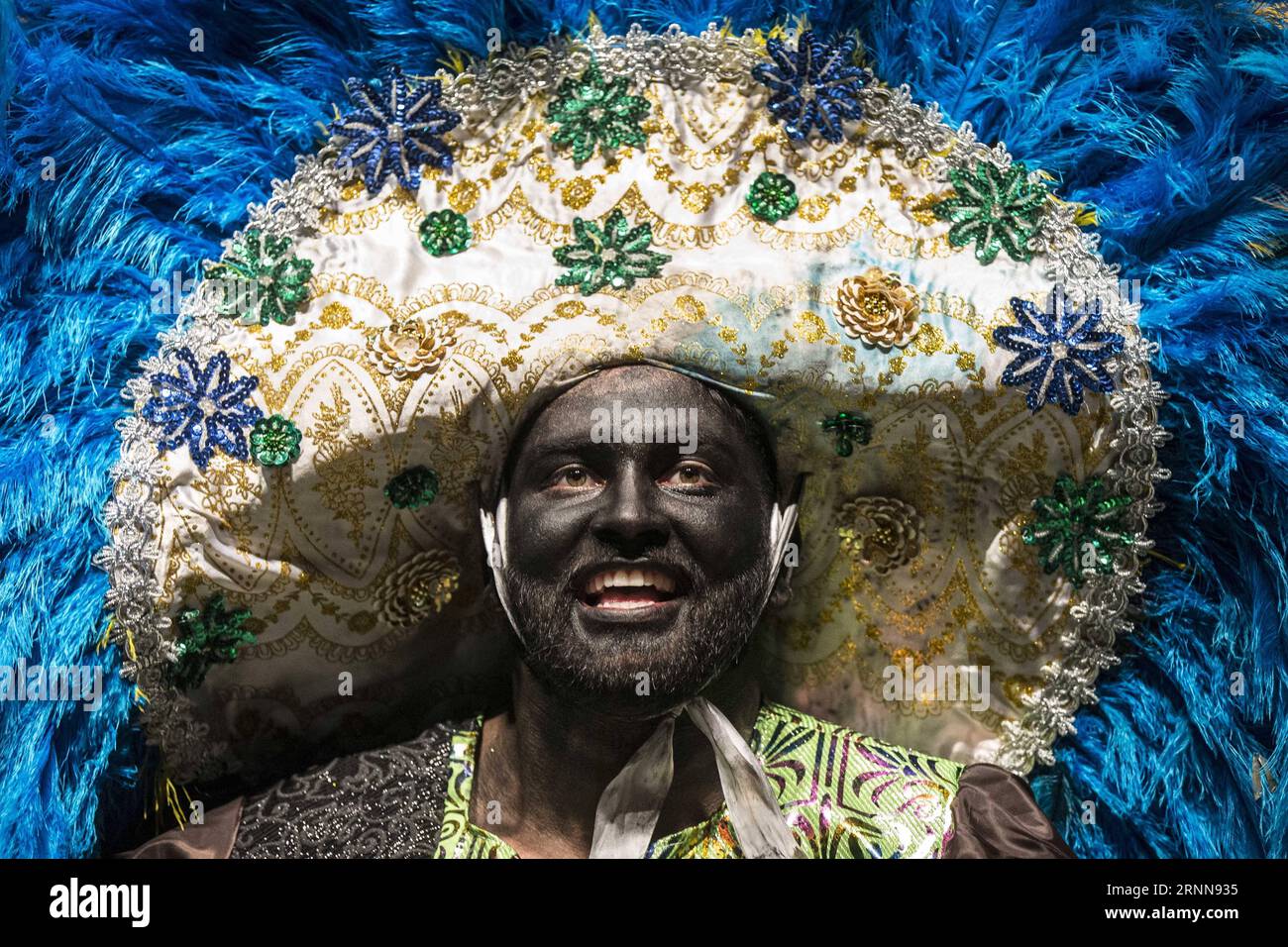 (170702) -- PARINTINS, July 2, 2017 -- An actor of Caprichoso team