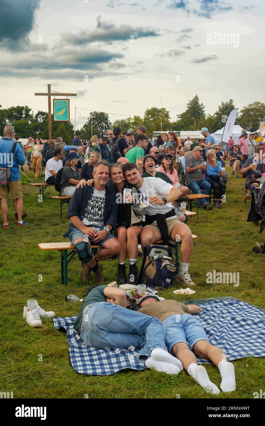 Dorset, UK. Friday, 1 September, 2023. General views at the 2023 edition of the End of the Road festival at Larmer Tree Gardens in Dorset. Photo date: Friday, September 1, 2023. Photo credit should read: Richard Gray/Alamy Live News Stock Photo