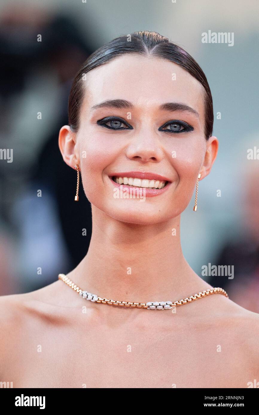 Venice, Italy. 01st Sep, 2023. Federica Garcia attending the Poor