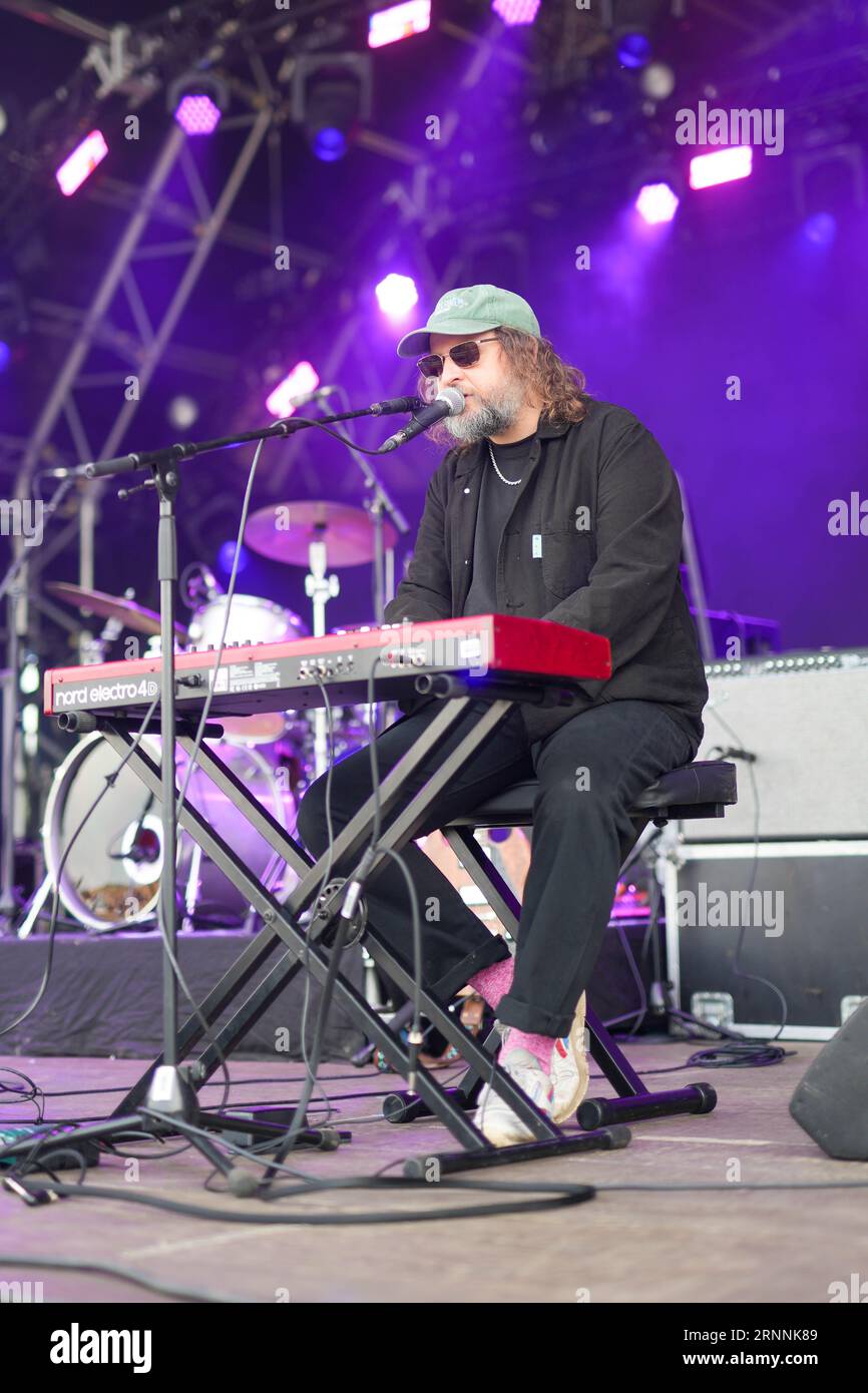 Dorset, UK. Friday, 1 September, 2023. King Tuff performing at the 2023 edition of the End of the Road festival at Larmer Tree Gardens in Dorset. Photo date: Friday, September 1, 2023. Photo credit should read: Richard Gray/Alamy Live News Stock Photo