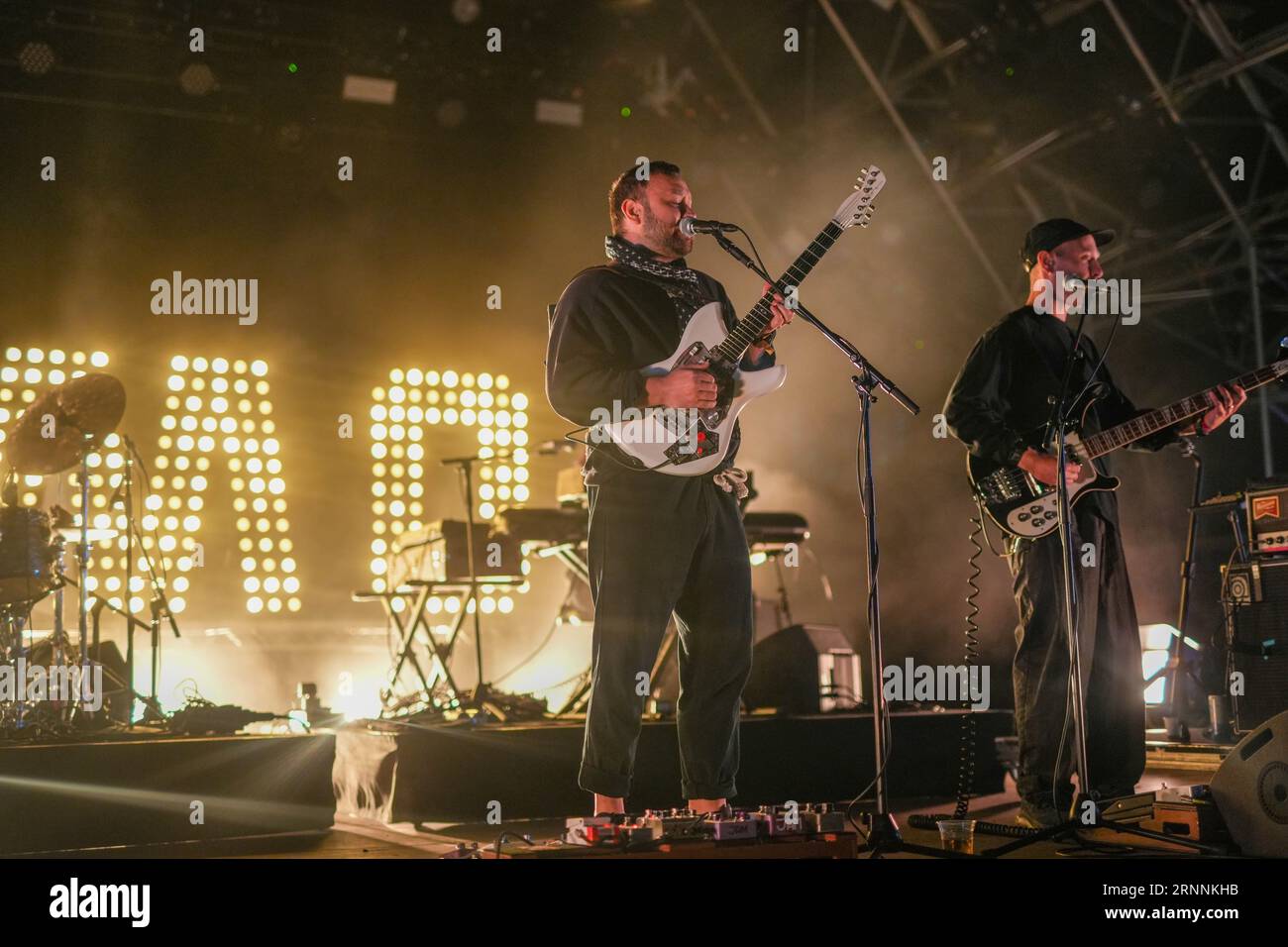 Dorset, UK. Friday, 1 September, 2023. Unknown Mortal Orchestra performing at the 2023 edition of the End of the Road festival at Larmer Tree Gardens in Dorset. Photo date: Friday, September 1, 2023. Photo credit should read: Richard Gray/Alamy Live News Stock Photo
