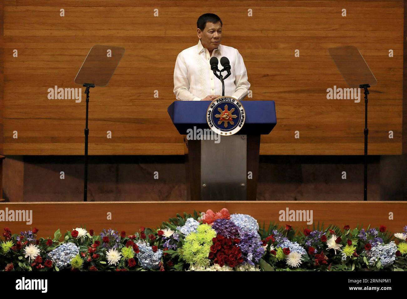 (170724) QUEZON CITY, July 24, 2017 Philippine President Rodrigo