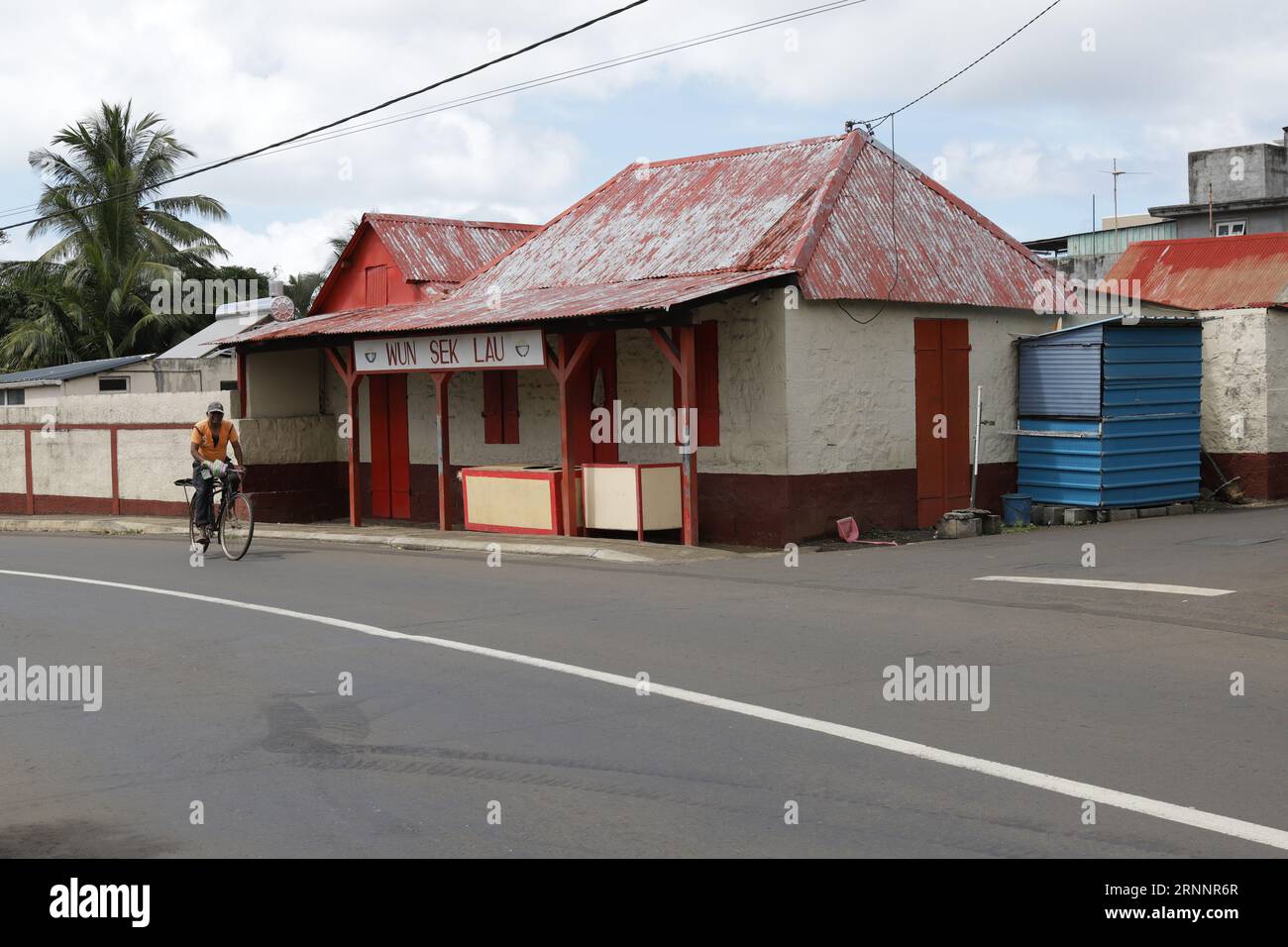 Grand Bel Air is a village in Mauritius. Grand Bel Air is situated nearby to  Ville Noire and the village Rivière des Créoles. Stock Photo