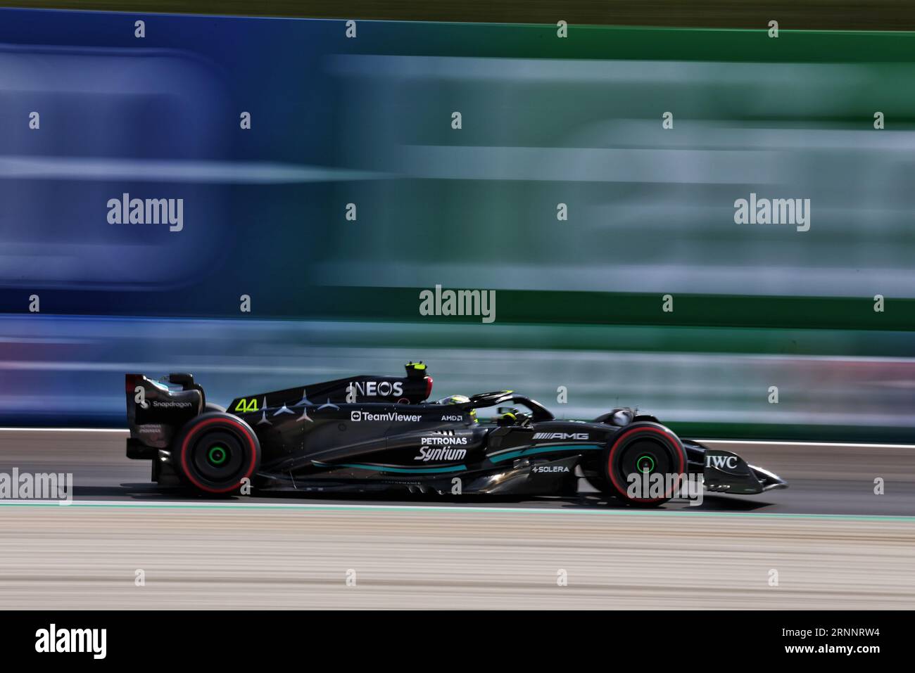 Monza, Italy. 02nd Sep, 2023. Lewis Hamilton (GBR) Mercedes AMG F1 W14. Formula 1 World Championship, Italian Grand Prix, Rd 15, Saturday 2nd September 2023