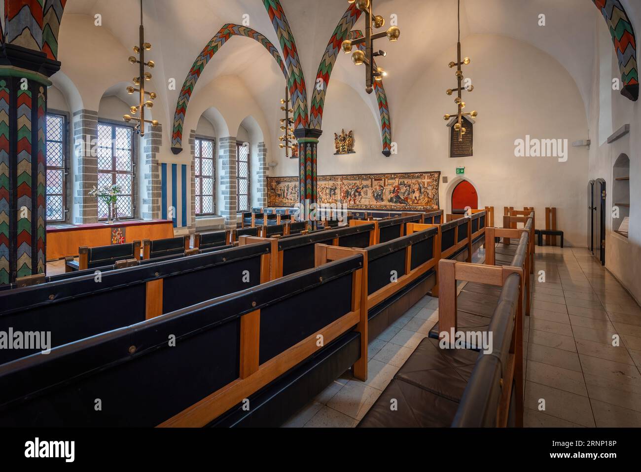 Tallinn town hall building hi-res stock photography and images - Alamy