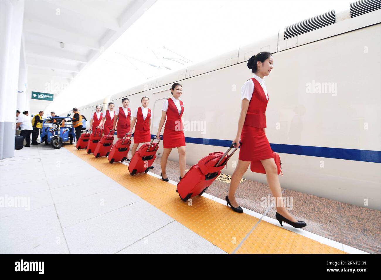 Train attendants hi-res stock photography and images - Page 4 - Alamy