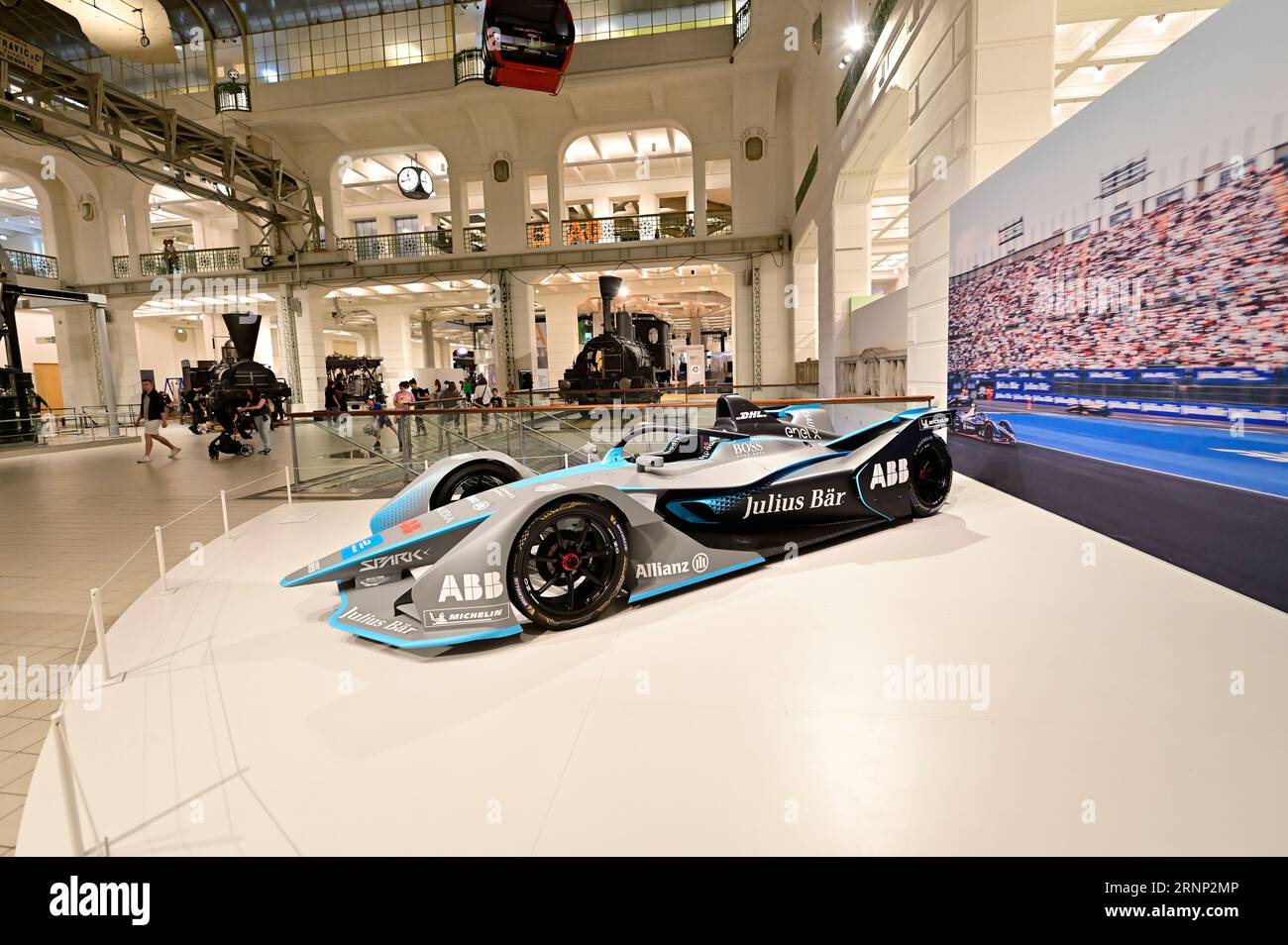 Vienna, Austria. Technical Museum Vienna. Formulal E show car Stock Photo Alamy