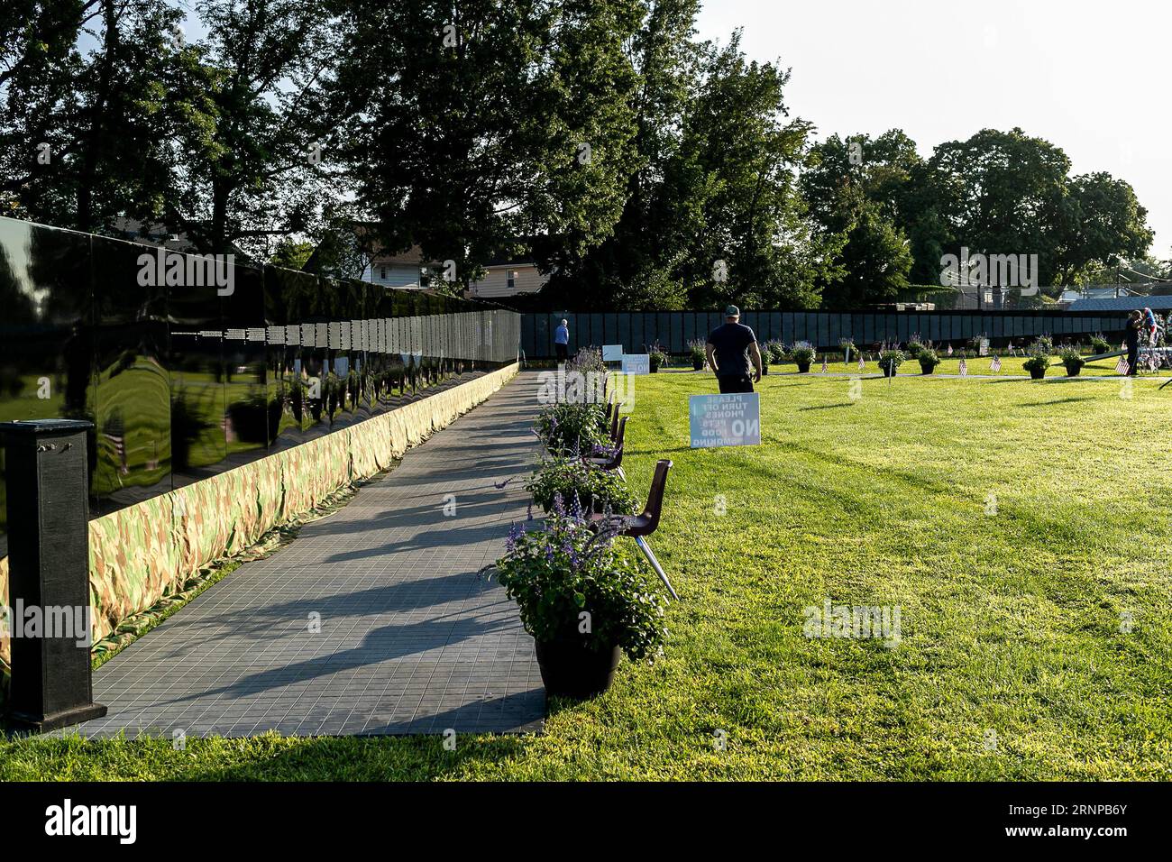 Bergenfield, NJ, USA. 2 September, 2023. The Vietnam Veterans Memorial