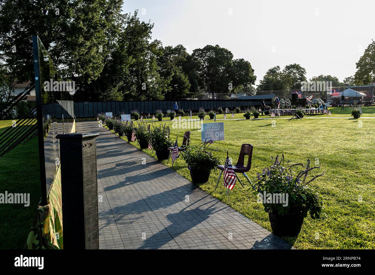 Bergenfield, NJ, USA. 2 September, 2023. The Vietnam Veterans Memorial
