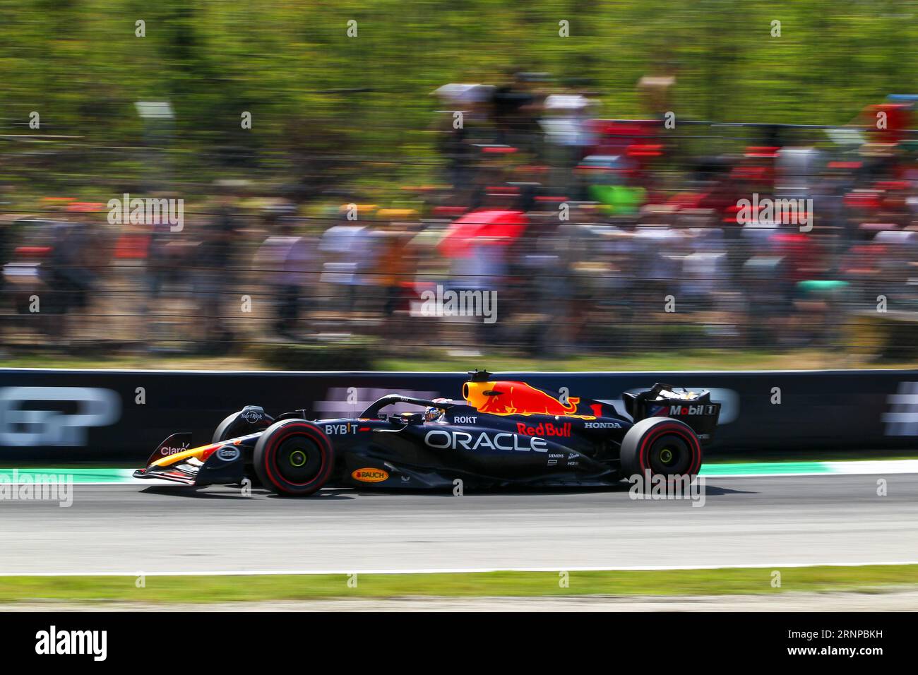 Max Verstappen (NED) Redbull Racing RB19 during Free Practice on ...