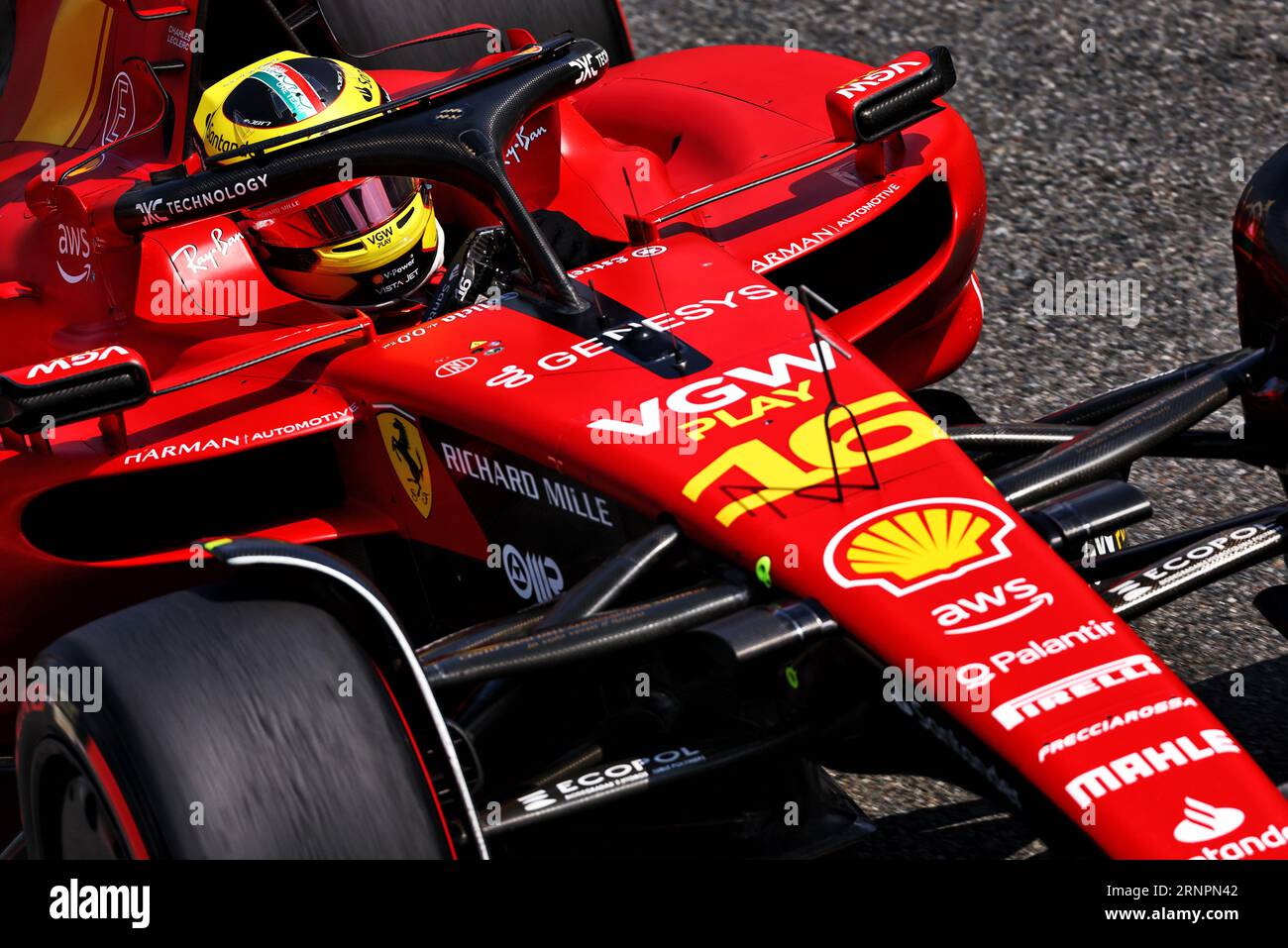 Monza, Italy. 02nd Sep, 2023. Charles Leclerc (MON) Ferrari SF-23. Formula 1 World Championship, Italian Grand Prix, Rd 15, Saturday 2nd September 2023