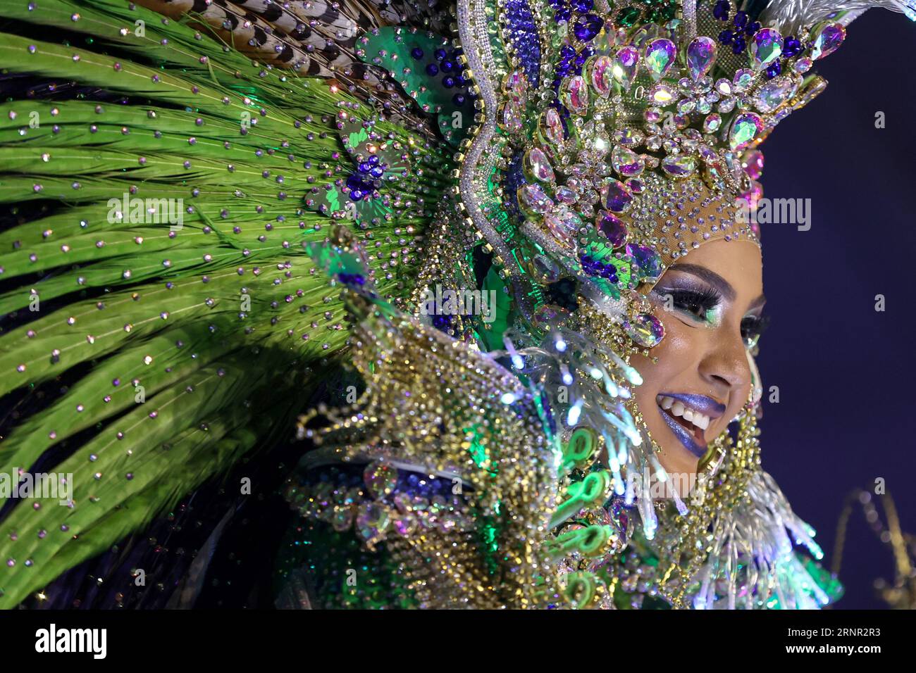 Rio De Janeiro, Brazil. 02nd Sep, 2023. A dancer performs during the