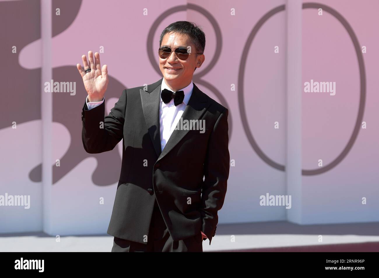 Venice Lido, Italy. 02nd Sep, 2023. Tony Leung Chiu Wai attends the red carpet for the Golden Lion For Lifetime Achievement & the movie The Lion's Share: A History Of The Mostra. (Photo by Mario Cartelli/SOPA Images/Sipa USA) Credit: Sipa USA/Alamy Live News Stock Photo
