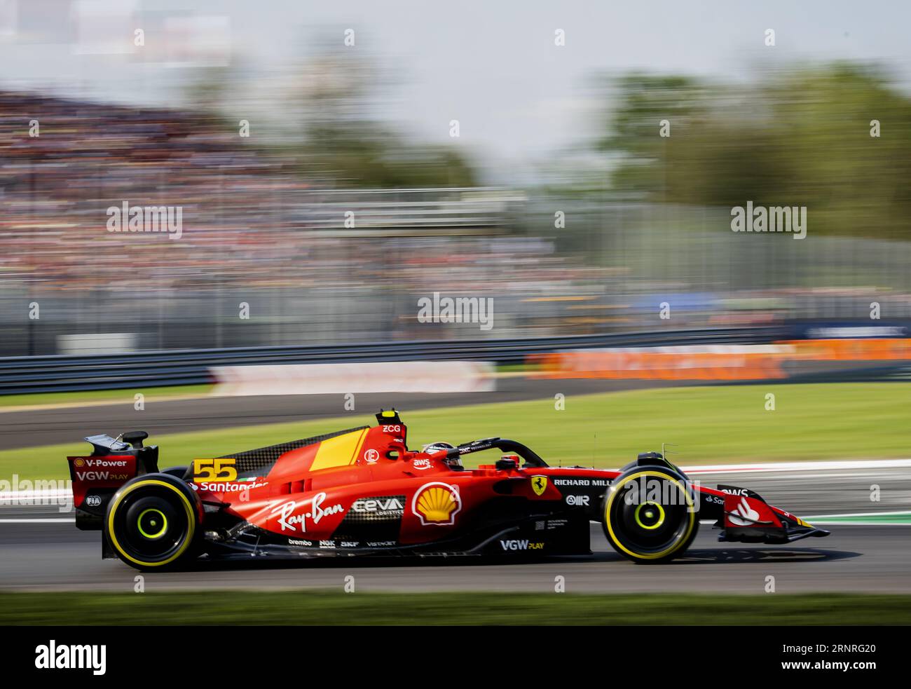 Wunderbar F1 Monza Qualifying Bild