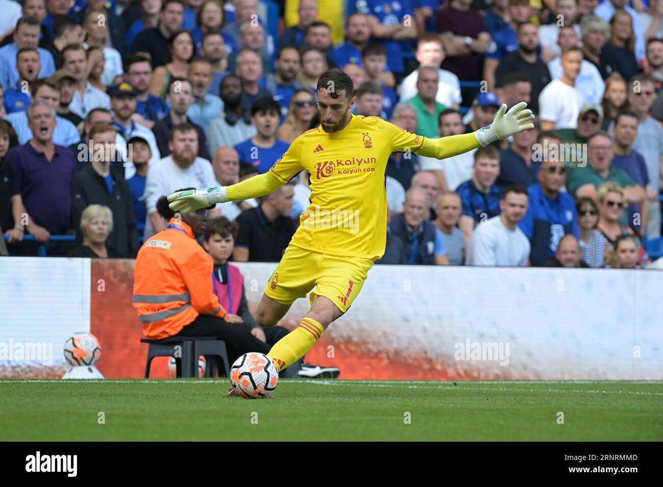 London, UK. 2nd Sep, 2023. Matt Turner Goalkeeper for Nottingham Forest