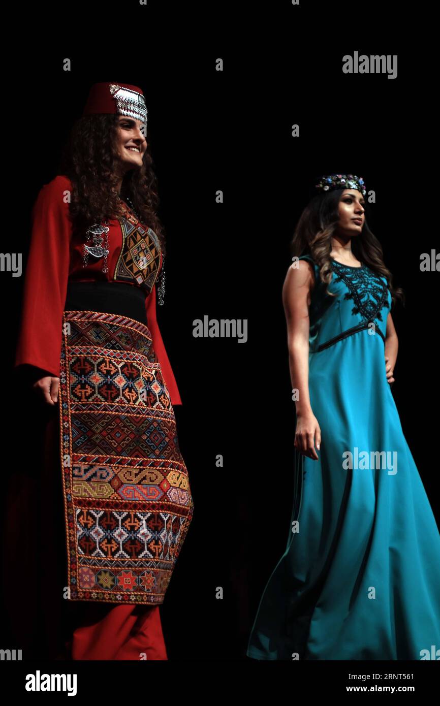 (171030) AMMAN, Oct. 30, 2017 Models present traditional Armenian
