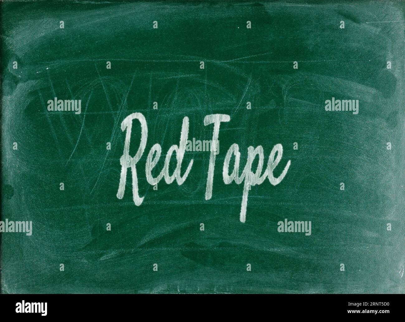 Red tape - Refers to bureaucratic procedures or regulations that create unnecessary delays or complications. Keywords: bureaucracy, delays, complicati Stock Photo