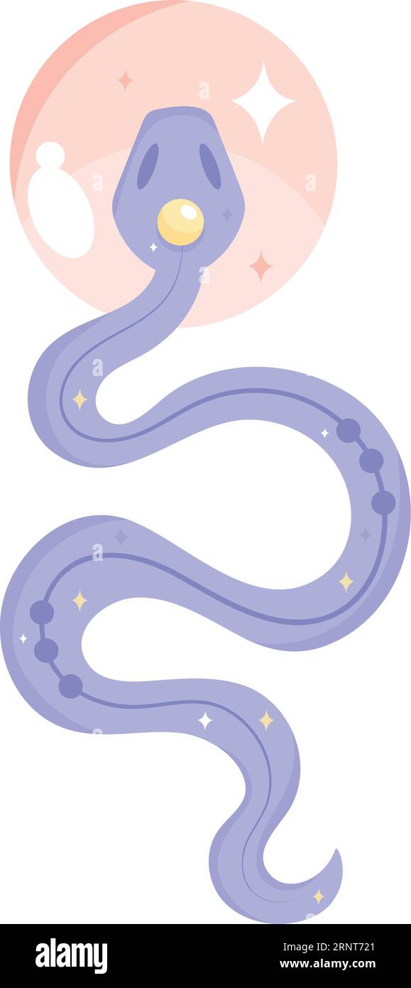 esoteric snake design vector isolated Stock Vector Image & Art - Alamy