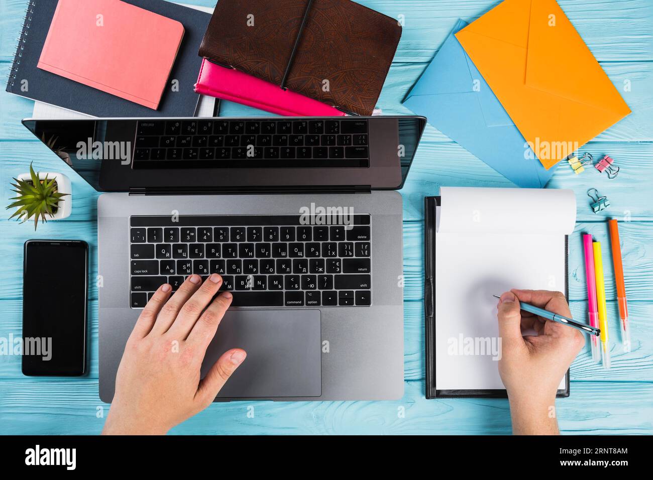 Colorful paperwork hi-res stock photography and images - Alamy