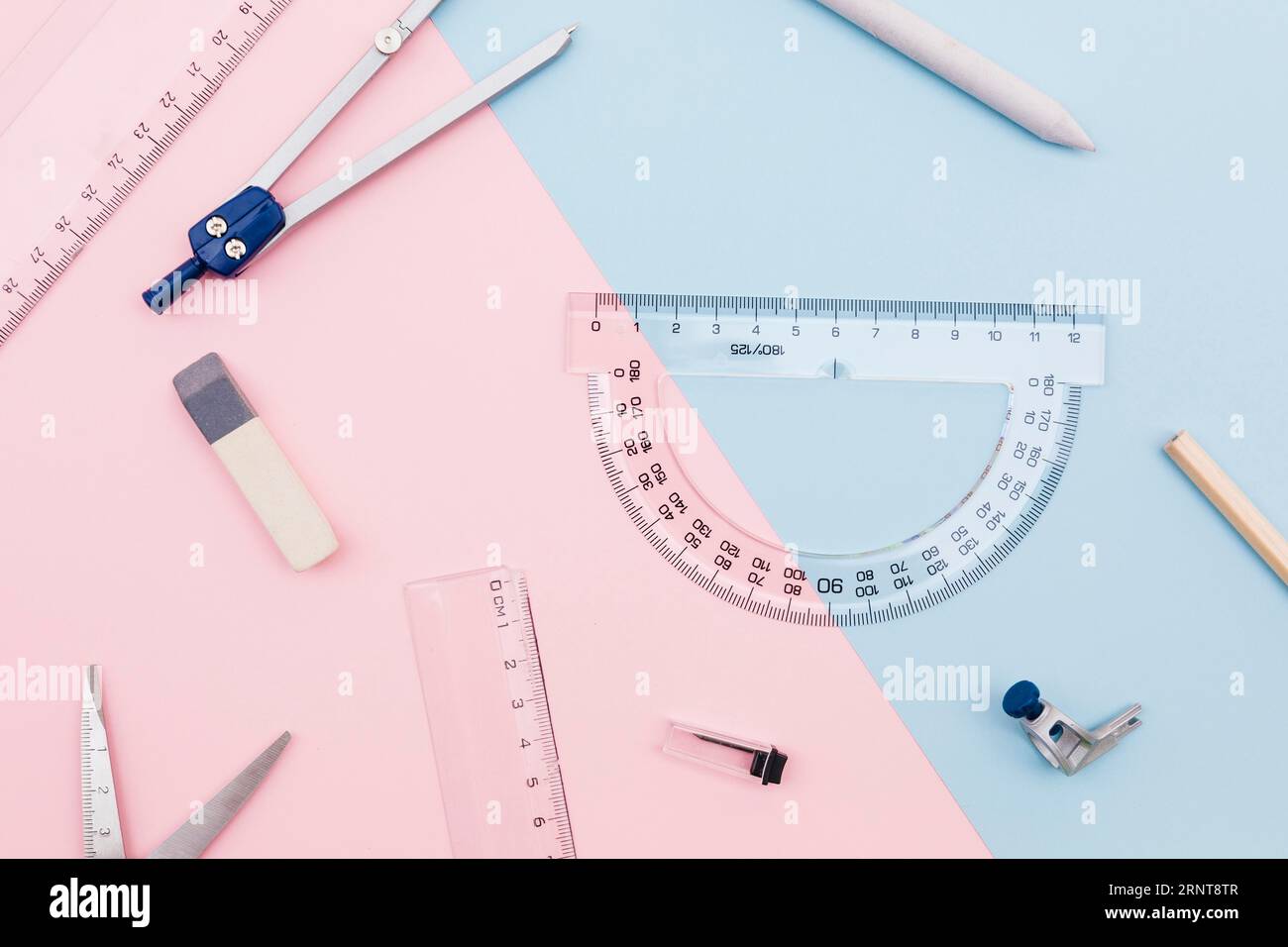 Different drawing tools Stock Photo Alamy