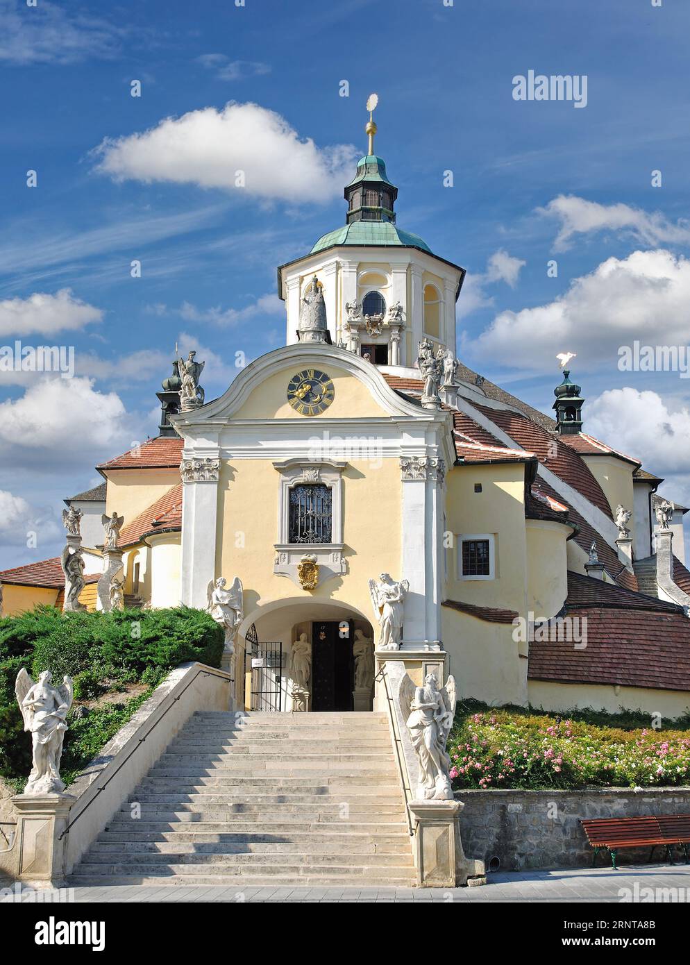 famous Haydn Church or Bergkirche in Eisenstadt,Burgenland,Austria Stock Photo