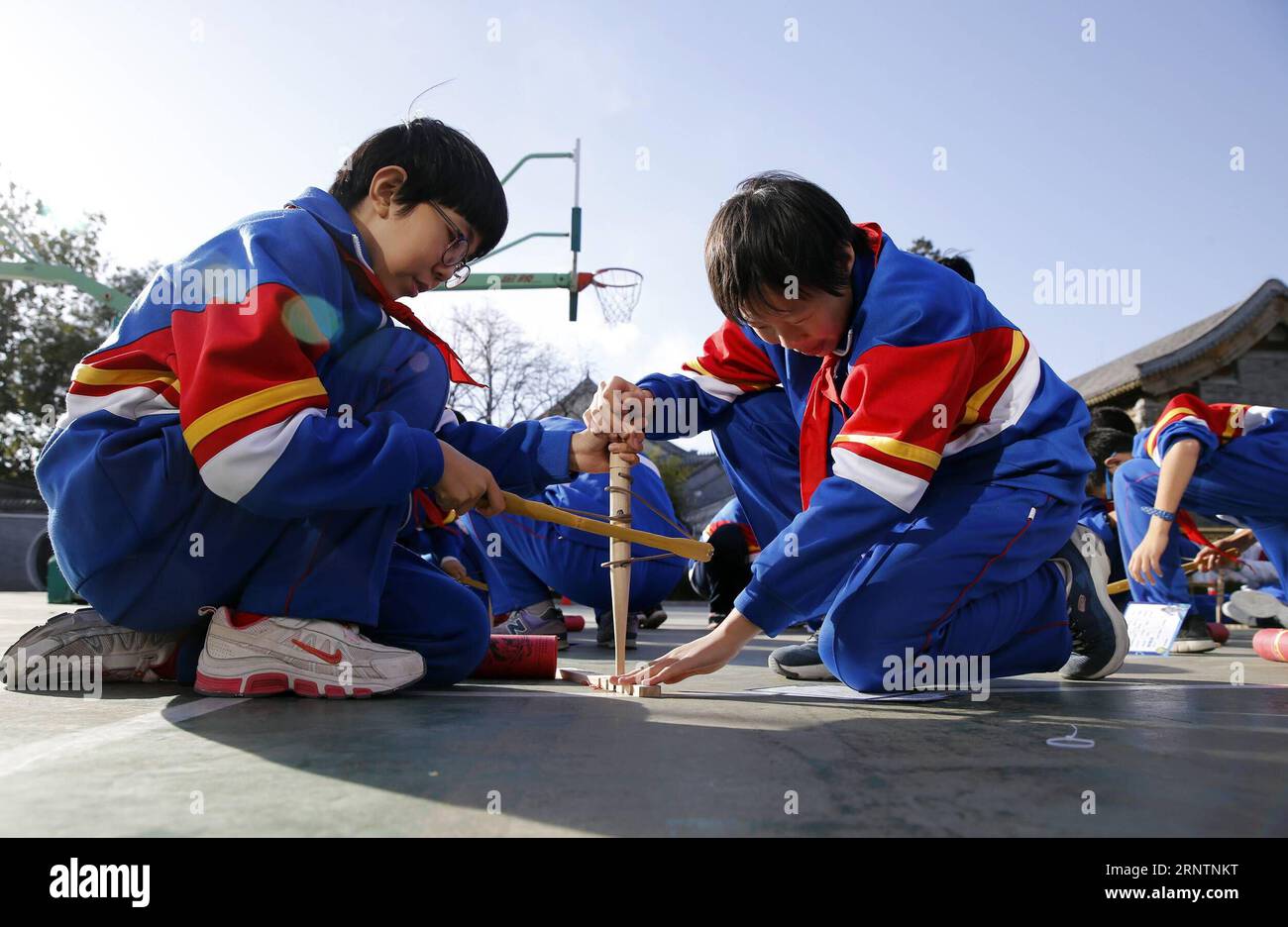 Beijing middle school hi-res stock photography and images