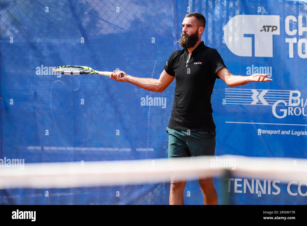 Como, Italy. 01st Sep, 2023. Benoit Paire during 2023 ATP Challenger Citta  di Como, International Tennis match in Como, Italy, September 01 2023  Credit: Independent Photo Agency/Alamy Live News Stock Photo - Alamy