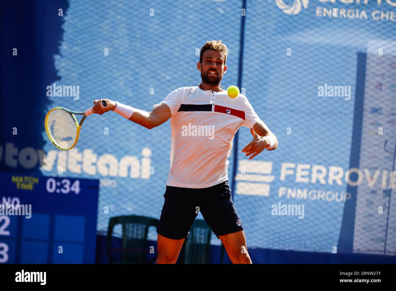 Como, Italy. 01st Sep, 2023. Stefano Napolitano during 2023 ATP Challenger  Citta di Como, International Tennis match in Como, Italy, September 01 2023  Credit: Independent Photo Agency/Alamy Live News Stock Photo - Alamy