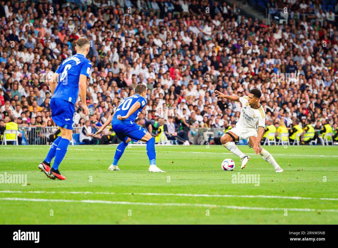 Madrid, Spain. 02nd Sep, 2023. Jude Bellingham (Real Madrid) in action ...