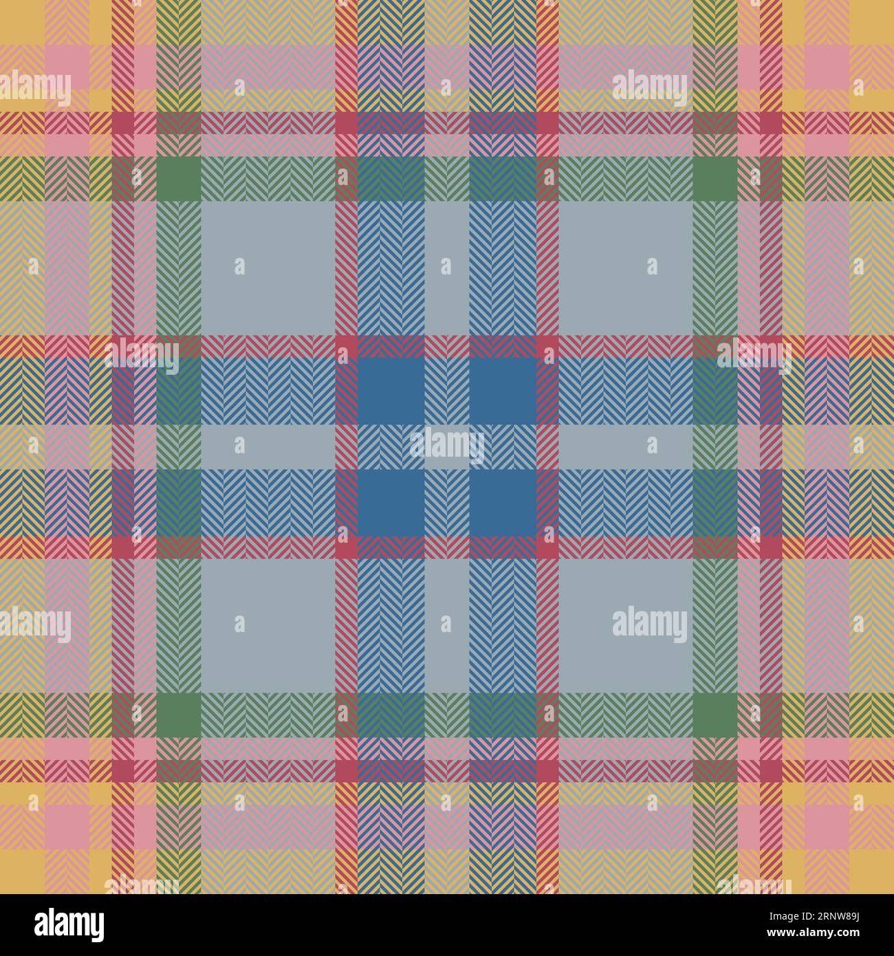 Plaid check pattern. Seamless fabric texture. Tartan textile print ...