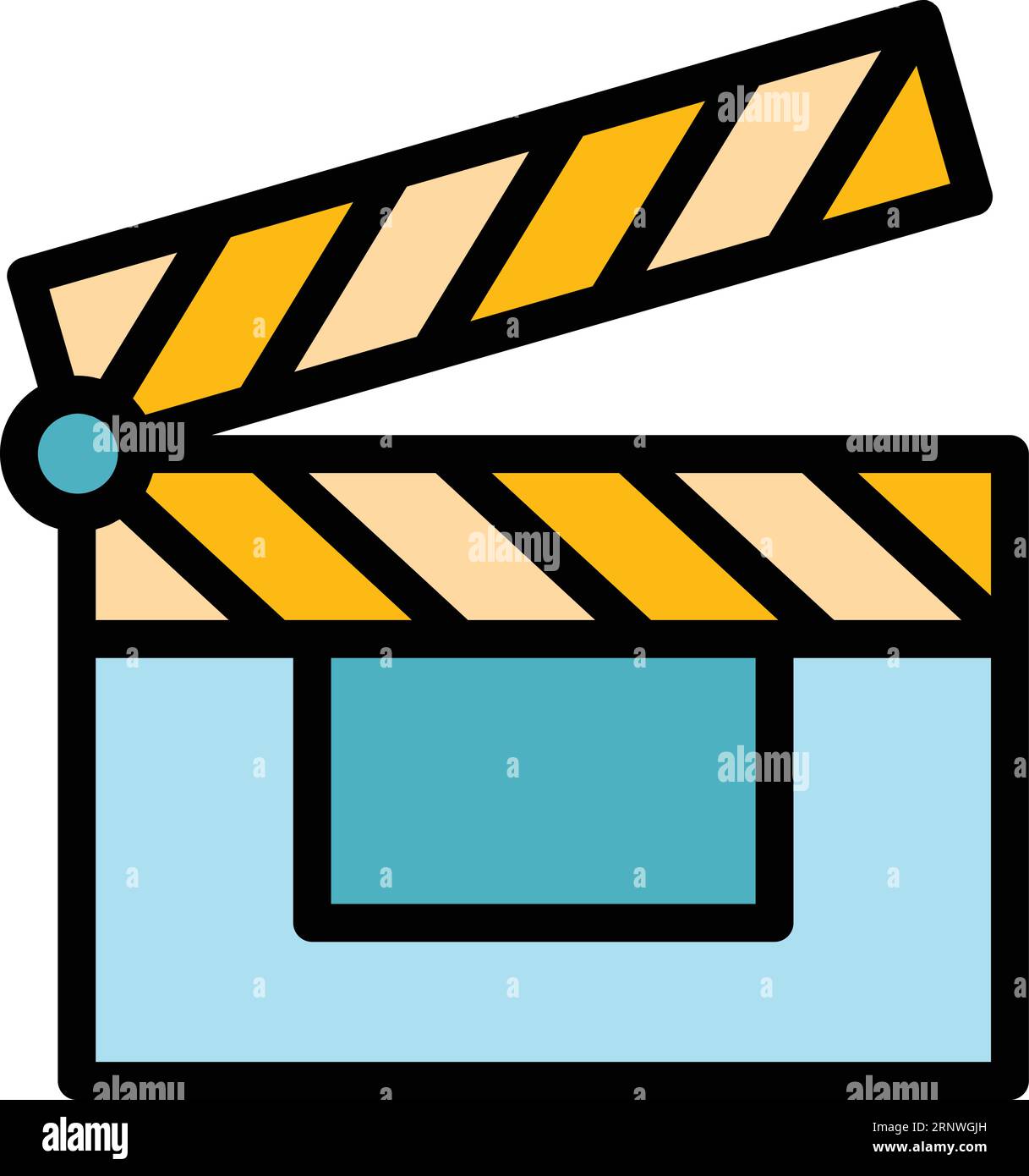 Film clapper love Cut Out Stock Images & Pictures - Alamy