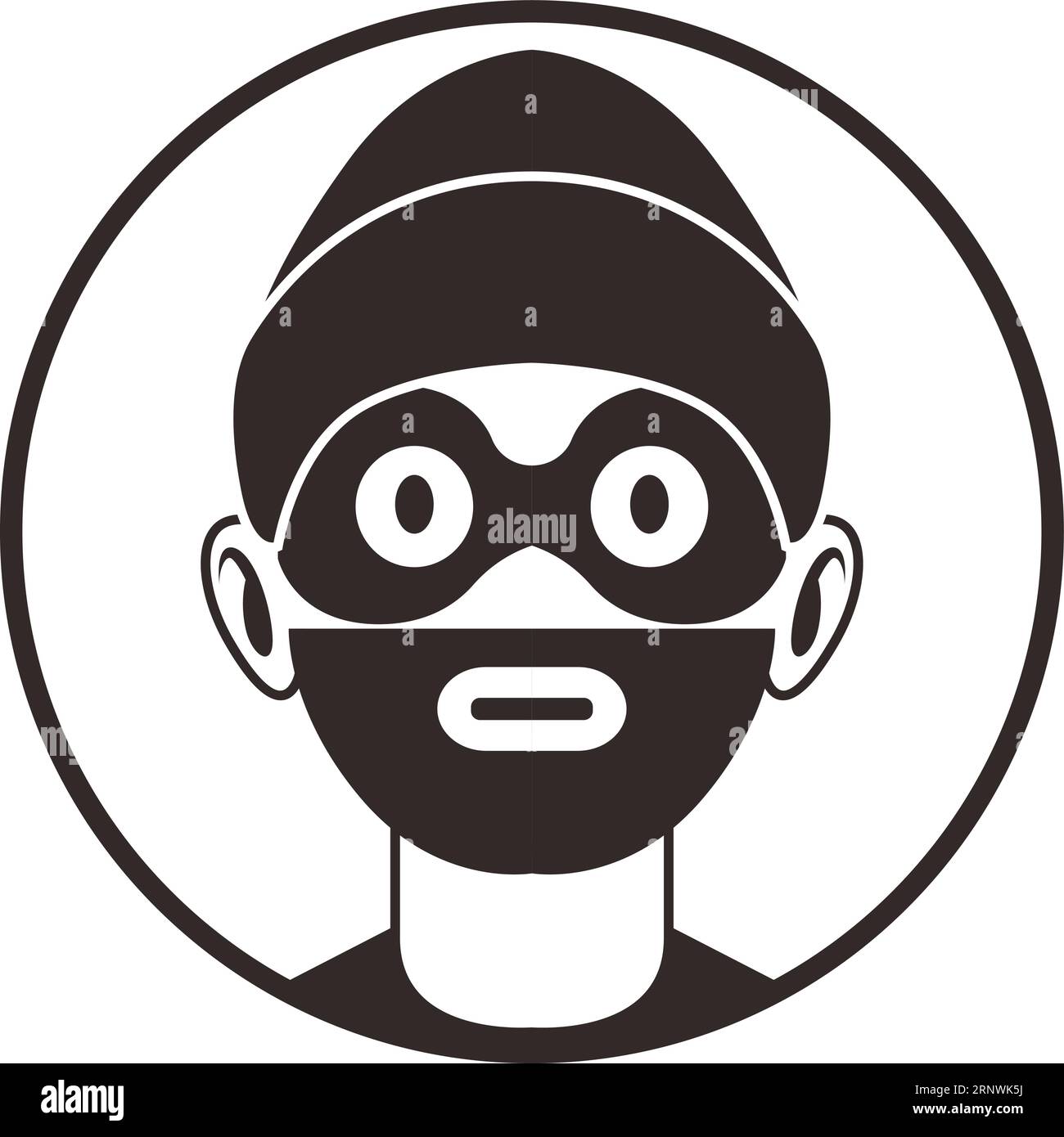 Criminal portrait Stock Vector Images - Alamy