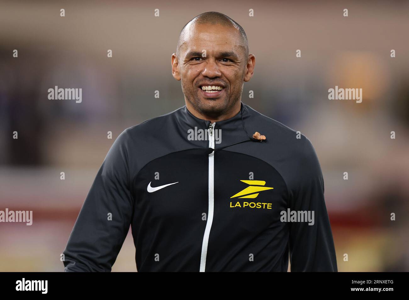 Monaco, Monaco. 2nd Sep, 2023. The Fourth Official Gael Angoula reacts ...