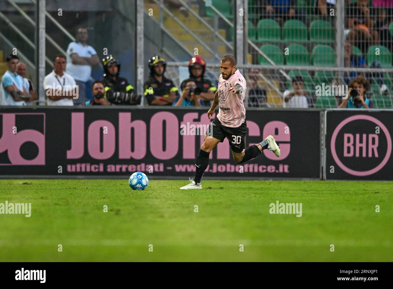 Italian soccer Serie B match - Palermo FC vs Feralpisalo Happiness