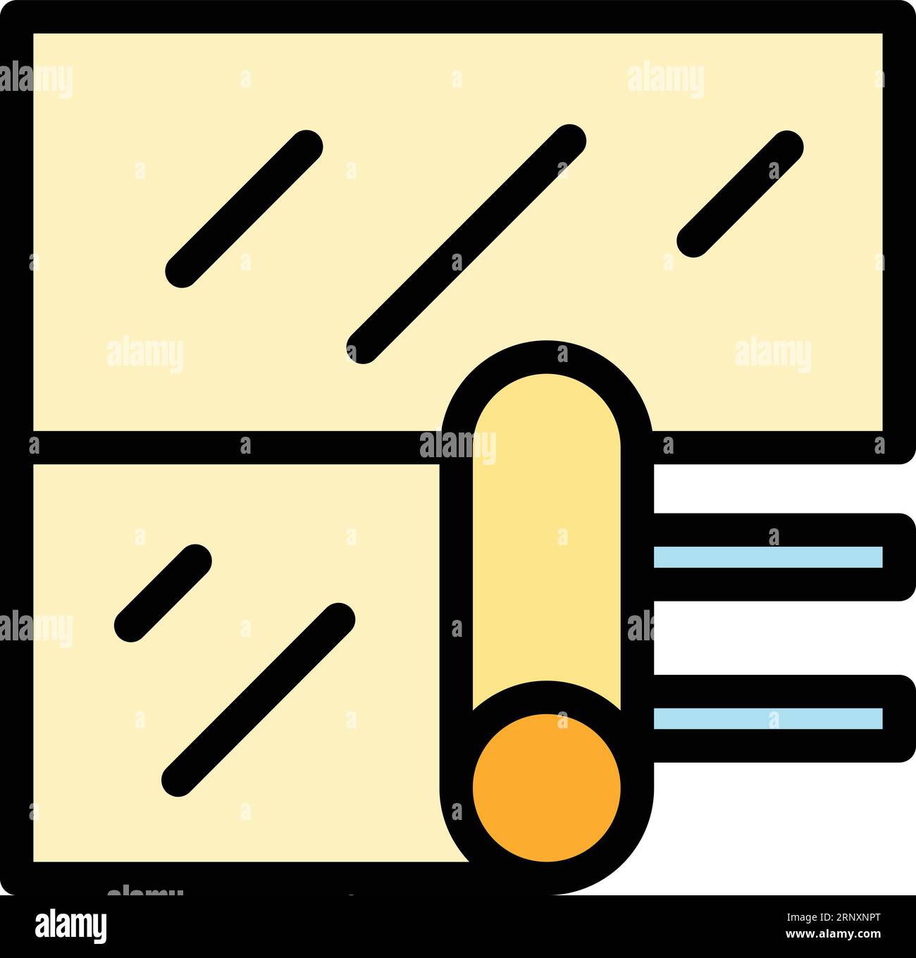Roof bitumen icon outline vector. Repair renovation. Home worker color ...