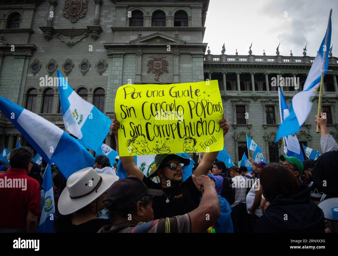 Guatemala City, Guatemala City, Guatemala. 2nd Sep, 2023. Protest in