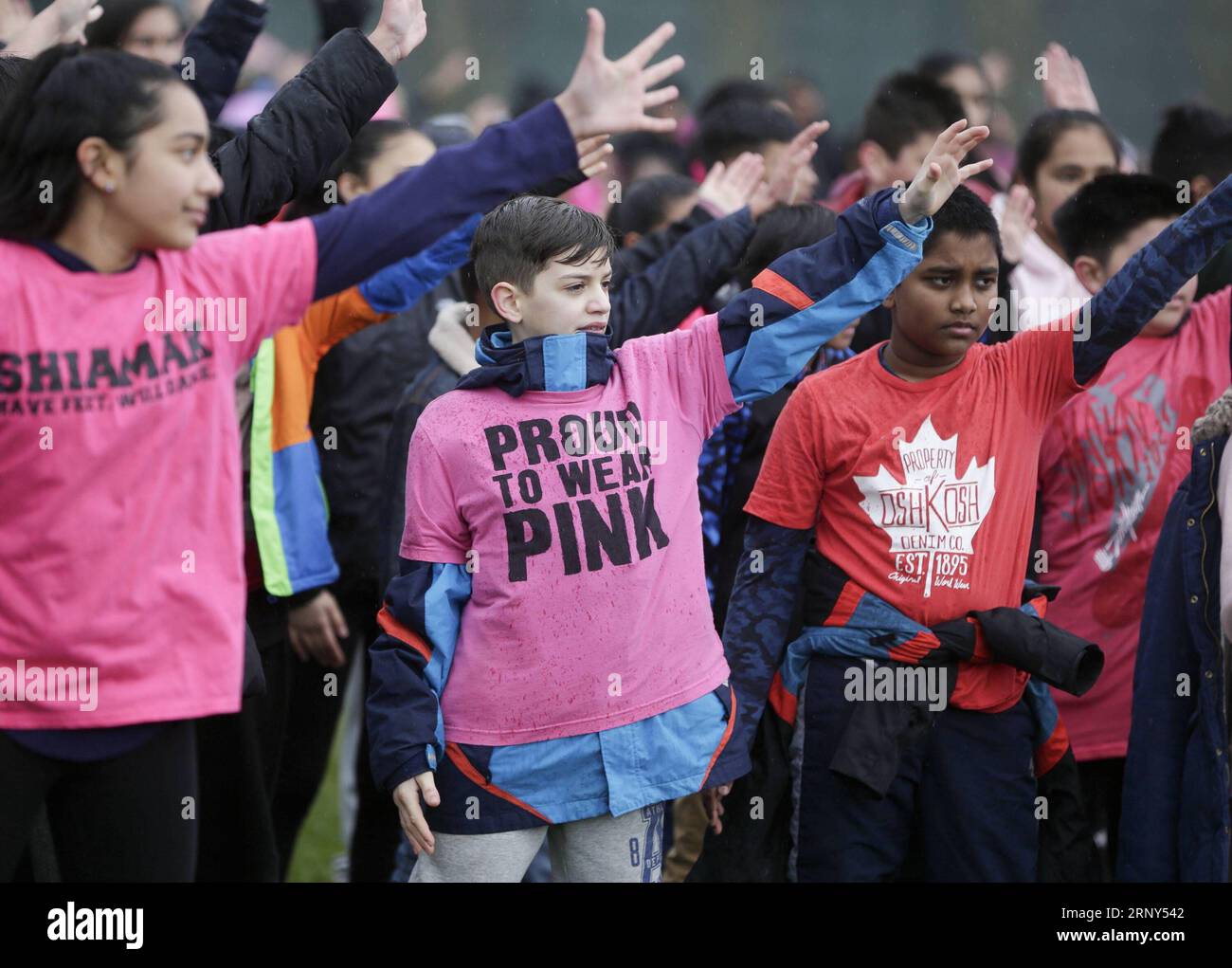 Pink t-shirt cheap day 2018