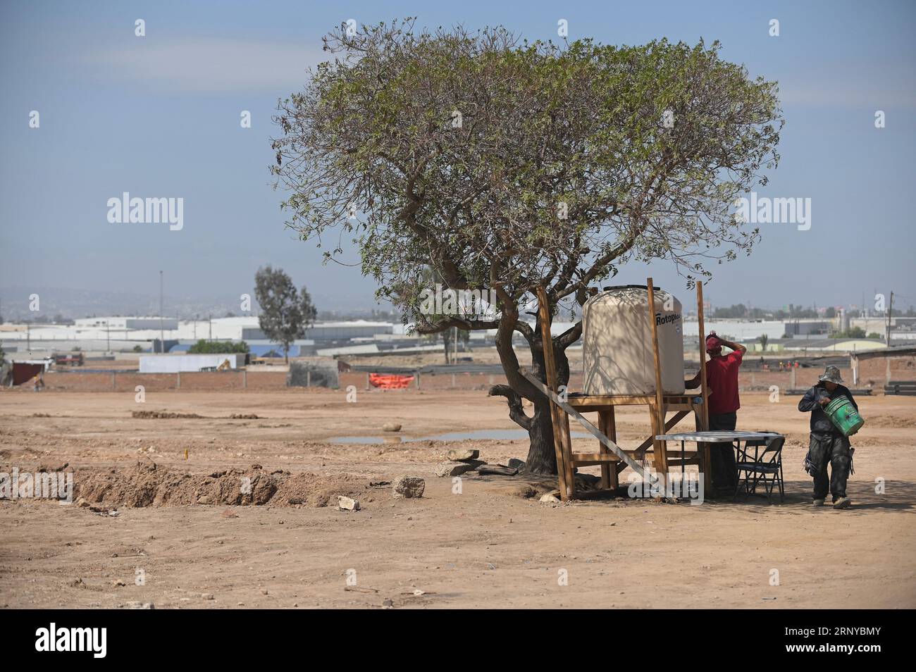 Tijuana Checkpoint Tijuana, Baja California, Mexico. 1st Sep, 2023. The construction of ...
