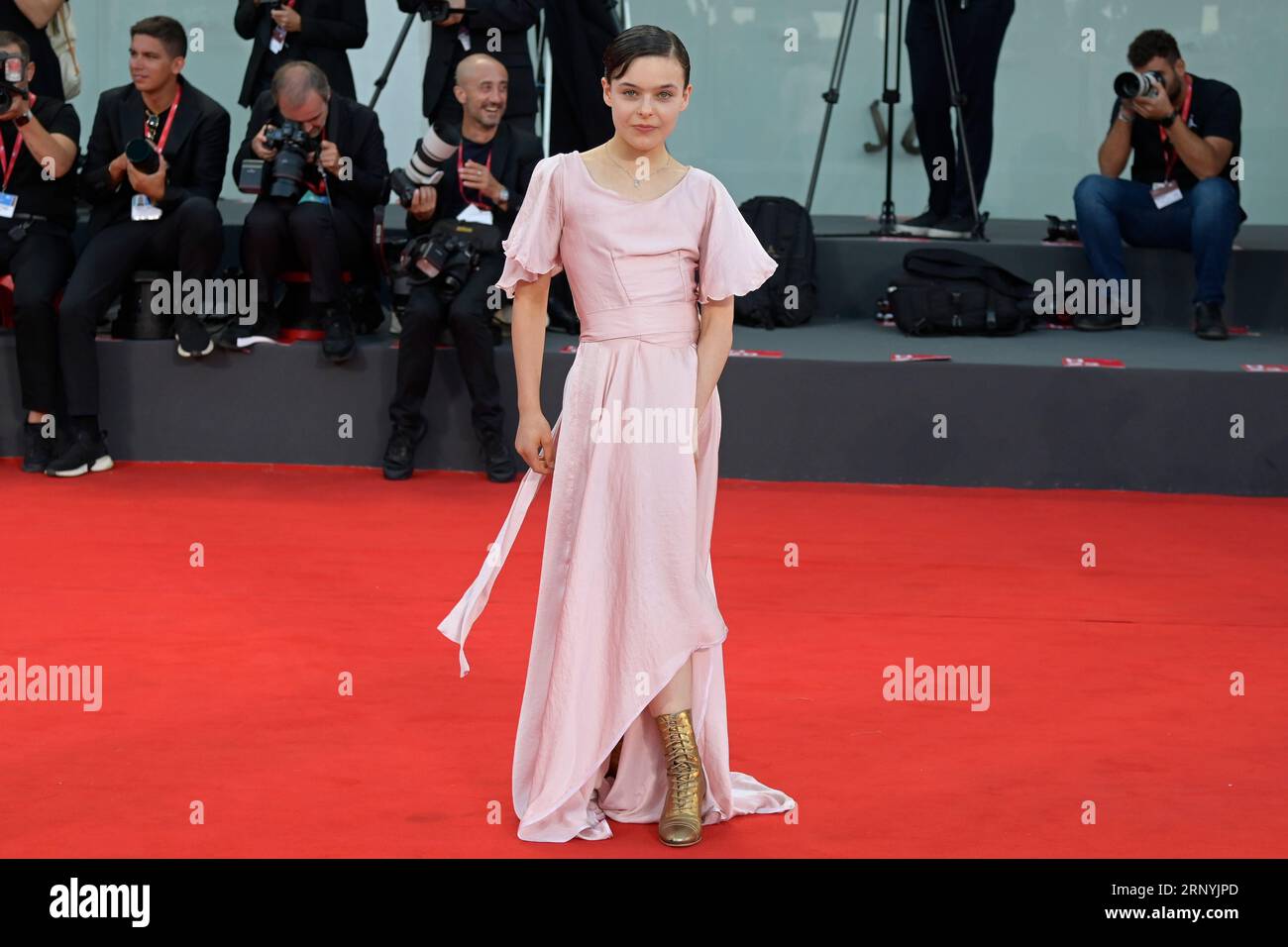 Venice Lido, Italy. 02nd Sep, 2023. Sara Ciocca attends the red carpet