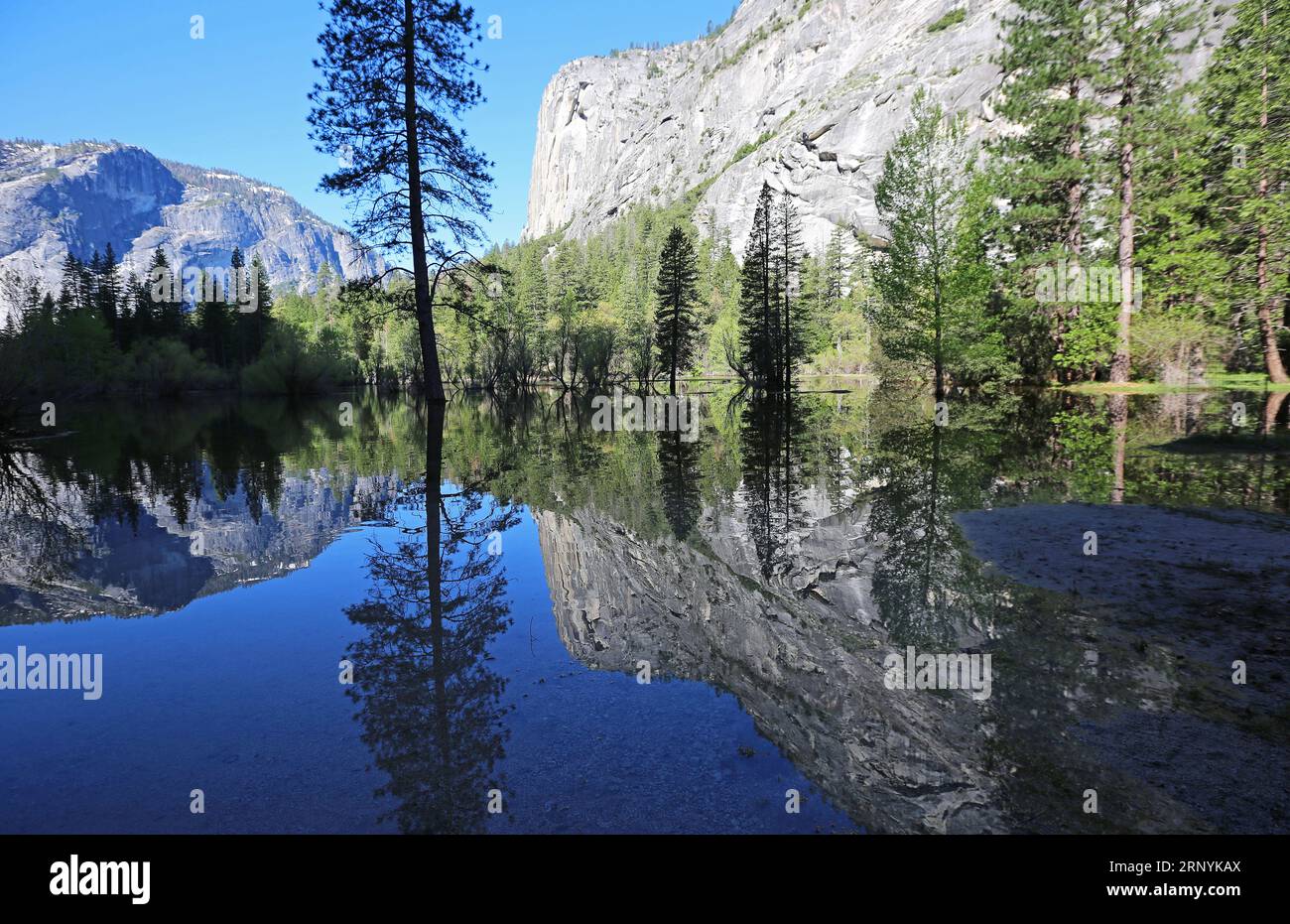 Mirror lake yosemite national park hi-res stock photography and images ...