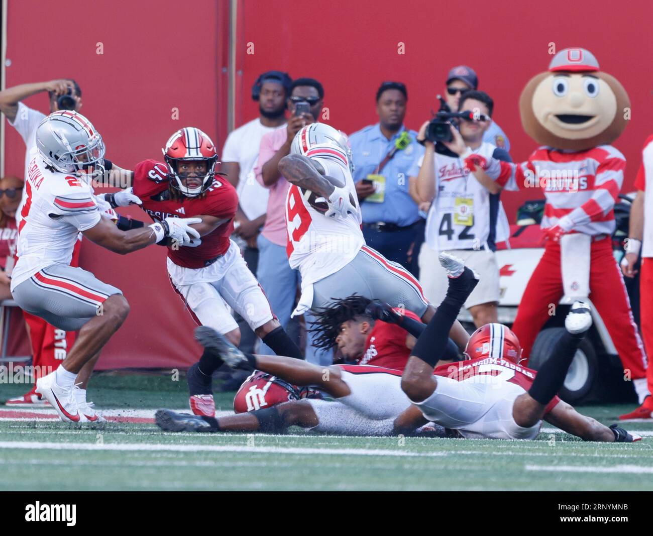 Ohio state football Black and White Stock Photos & Images - Alamy