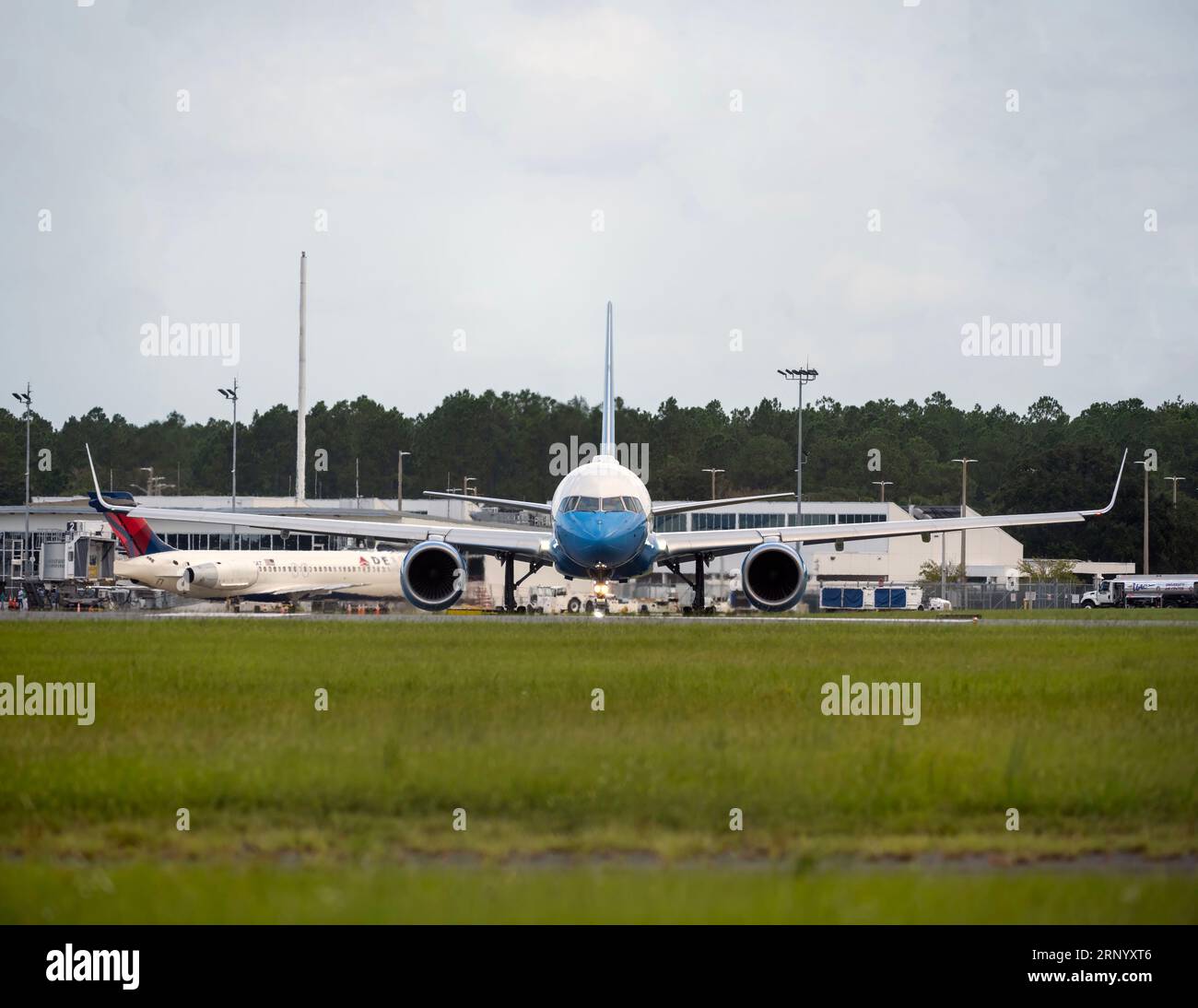 Gainesville, FL USA. 02 SEP 2023. Air Force One Carrying U.S. President