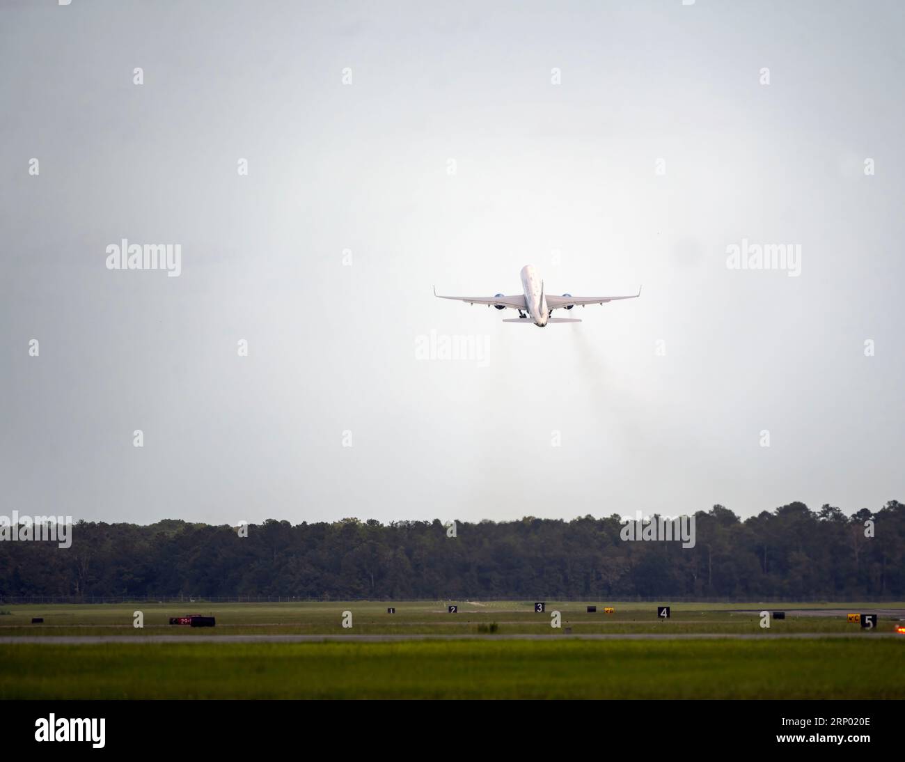 Gainesville, FL USA. 02 SEP 2023. Air Force One Carrying U.S. President Joseph R. Biden Jr. at the Gainesville Regional Airport. Biden was in Florida to tour Live Oak, FL after Hurrican Idalia. Credit: Bill Ragan/Alamy Live News Stock Photo